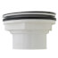 2" PVC Shower Module Drain w/ Snap-In Strainer (Slip-Fit/Solvent Weld)