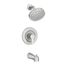 Rinza Spot Resist Posi-Temp Tub/shower, 82628SRN (Brushed Nickel)