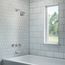 Three Handle Single Function Bathtub & Shower Vavle w/ Trim, 82663 (Chrome)