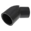 1-1/4" PVC Schedule 80 45° Street Elbow (Spigot x Socket)