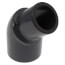 1-1/4" PVC Schedule 80 45° Street Elbow (Spigot x Socket)