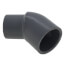 1-1/2" PVC Schedule 80 45° Street Elbow (Spigot x Socket)