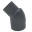1-1/2" PVC Schedule 80 45° Street Elbow (Spigot x Socket)