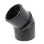 3" PVC Schedule 80 45° Street Elbow (Spigot x Socket)