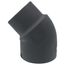 3" Spigot x 3" Socket CPVC Schedule 80 45° Street Elbow