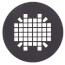 4-1/4" Round Snap-In Strainer PVD Matte Black Finish