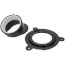 4" Durable G-O-N Glue On Nozzle and Escutcheon (Polymer)