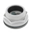 PVC No-Caulk Shower Module Drain w/ Snap-in Stainless Steel Strainer