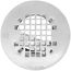 PVC No-Caulk Shower Module Drain w/ Snap-in Stainless Steel Strainer