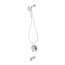 Tiffin Posi-Temp Tub And Shower Trim w/ 1.75 Gpm Magnetix Docking, 82879 (Chrome)