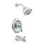 Banbury Chrome Posi-temp Tub And Shower Trim