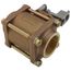 3" FNPT 3-Piece Ball Valve w/ Stainless Steel Vented Ball