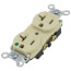 Heavy-Duty Hospital Grade Compact Design Receptacles w/ Back & Side Wire - 20A Ivory (125V)