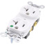 Heavy-Duty Hospital Grade Compact Design Receptacles w/ Back & Side Wire - 20A White (125V)