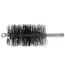 1-1/4" Single Spiral Black Oil Tempered Wire Brush for 1-1/2" Flue (8" Total Length)