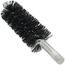 1-3/4" Single Spiral Black Oil Tempered Wire Brush for 2" Flue (8" Total Length)