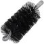 2-1/4" Single Spiral Black Oil Tempered Wire Brush for 2-1/2" Flue (8" Total Length)