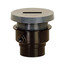 3" x 4" ABS FinishLine Adjustable Rough-In Floor Drain w/ Coring Plug (Hub)