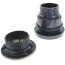3" x 4" PVC FinishLine Round Adjustable Complete Assembly Floor Drain, Nickel Bronze Strainer w/ 6.5 Top (Hub)