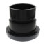 4" ABS FinishLine Adjustable Rough-In Floor Drain w/ Coring Plug (Hub)