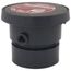 4" PVC FinishLine Adjustable Rough-In Floor Drain Coring Plug (Hub)