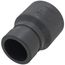 1-1/4" PVC Schedule 80 Grooved Coupling Adapter (Groove x Socket)