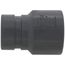 1-1/4" PVC Schedule 80 Grooved Coupling Adapter (Groove x Socket)