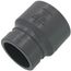 2" PVC Schedule 80 Grooved Coupling Adapter (Groove x Socket)