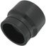 4" PVC Schedule 80 Grooved Coupling Adapter (Groove x Socket)