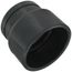 4" PVC Schedule 80 Grooved Coupling Adapter (Groove x Socket)
