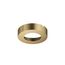 Undermounted Light Housing Round Metal Surface Mount Trim Ring - Brass