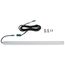 21" Surface Mounted End Light Bar w/ Linkable Cable, Fits 24" Cabinet Width - Silver