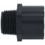 1" PVC Schedule 80 Male Adapter (MIPT x S)