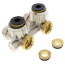 90° Angle Diverter Valve with Bypass