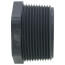 1-1/2" x 1-1/4" CPVC Schedule 80 Flush Style Reducer Bushing (MIPT x FIPT)