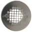 2" x 3" PVC Solvent Weld Floor Drain w/ Screw-On Stainless Steel Strainer