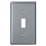 1-Gang Wallplate, Toggle Switch (430 Stainless Steel)