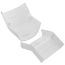 3.5" 45° Outside Vertical Elbow - LCFO92W (White)