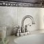 Traditional Spot Resist Brushed Nickel 2 Handle High Arc Bathroom Faucet, WS84003SRN