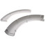 3.5" 90° Sweep Elbow - LKS92W (White)