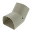 3.5" 45° Inside Vertical Elbow - LCFI92I (Ivory)