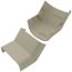 3.5" 45° Outside Vertical Elbow - LCFO92I (Ivory)