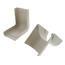 3.5" 90° Inside Vertical Elbow - LCI92I (Ivory)