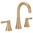 Ronan Bronzed Gold Two-handle High Arc Bathroom Faucet (Bronzed Gold), 84023BZG