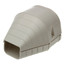 3.5" End Fitting - LEN92I (Ivory)