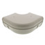 3.5" 90° Flat Elbow - LK92I (Ivory)