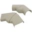 3.5" 45 to 90-Degree Adjustable Flat Elbow - LKA92I (Ivory)