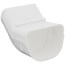 3.5" 45 to 90-Degree Adjustable Vertical Elbow - LKA92W (White)