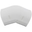 3.5" 45 to 90-Degree Adjustable Vertical Elbow - LKA92W (White)