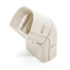 3.5" 45 to 90-Degree Adjustable Vertical Elbow - LCA92I (Ivory)